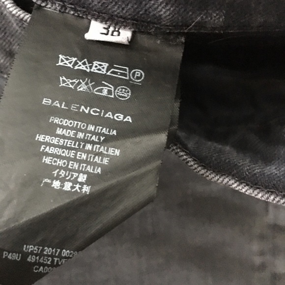 BALENCIAGA Skinny Jeans Size 38 - Picture 4 of 8